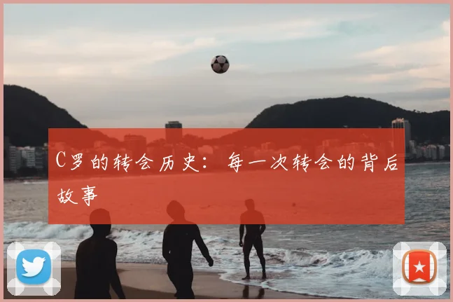 C罗的转会历史：每一次转会的背后故事