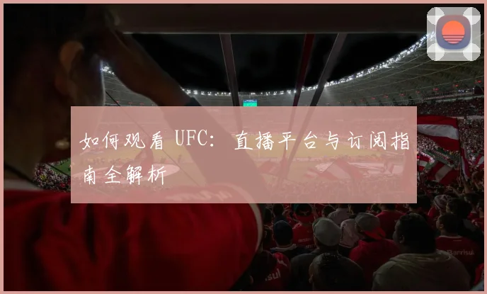 如何观看 UFC:直播平台与订阅指南全解析