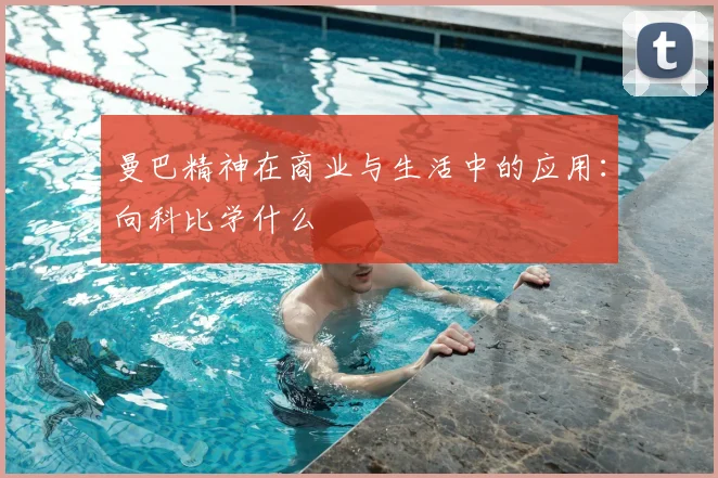 曼巴精神在商业与生活中的应用:向科比学什么